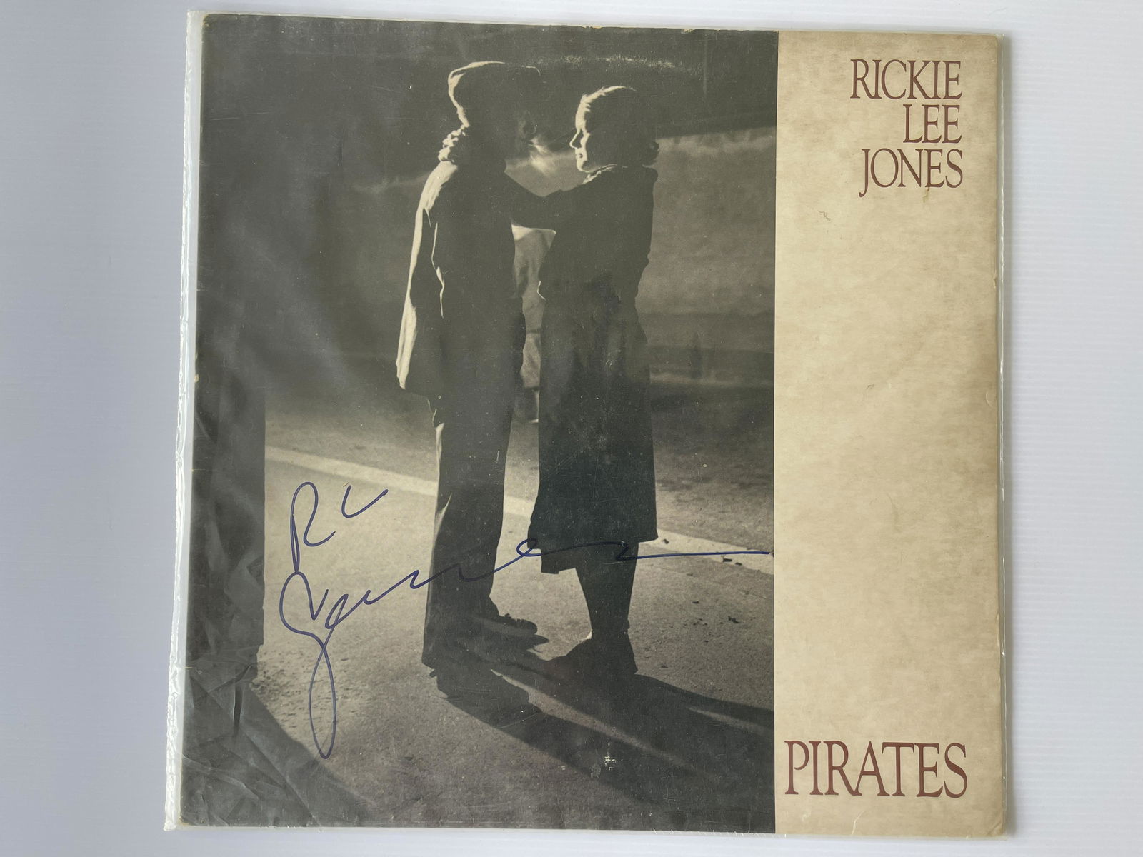 RICKY LEE JONES SIGNED ALBUM (1 of 3)