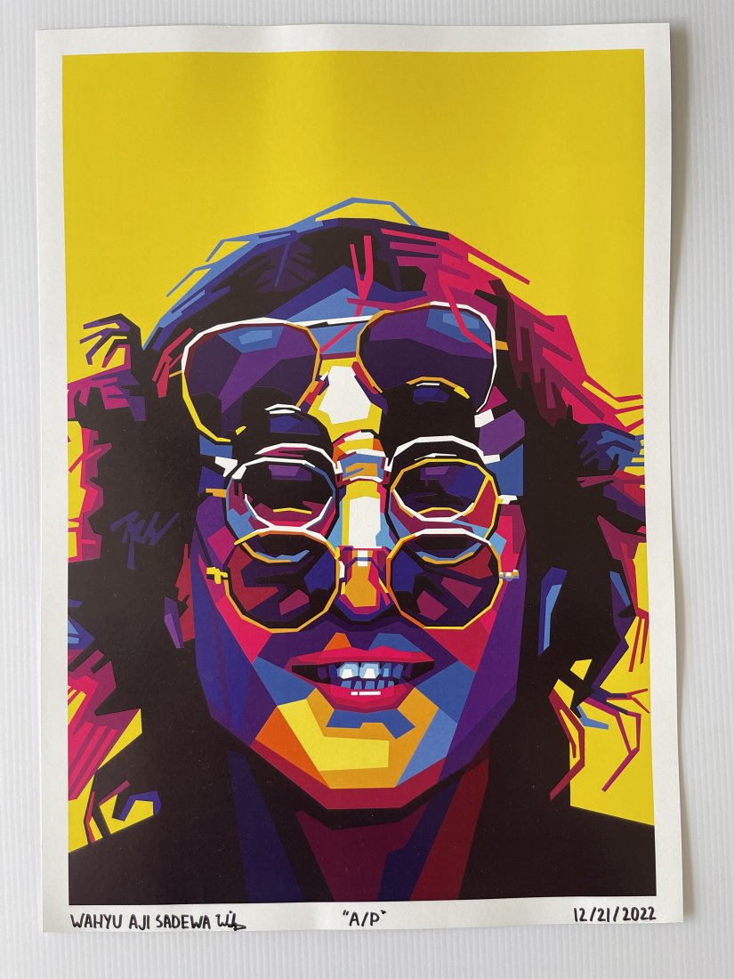 BEATLES JOHN LENNON ARTIST PROOF - Wahyu Aji Sedawa: PashCo is an exclusive artist representative for artist Wahyu Aji Sedawa. Many of these have never before been offered for sale in the US!! The art form is called WPAP - and is a new form of art that