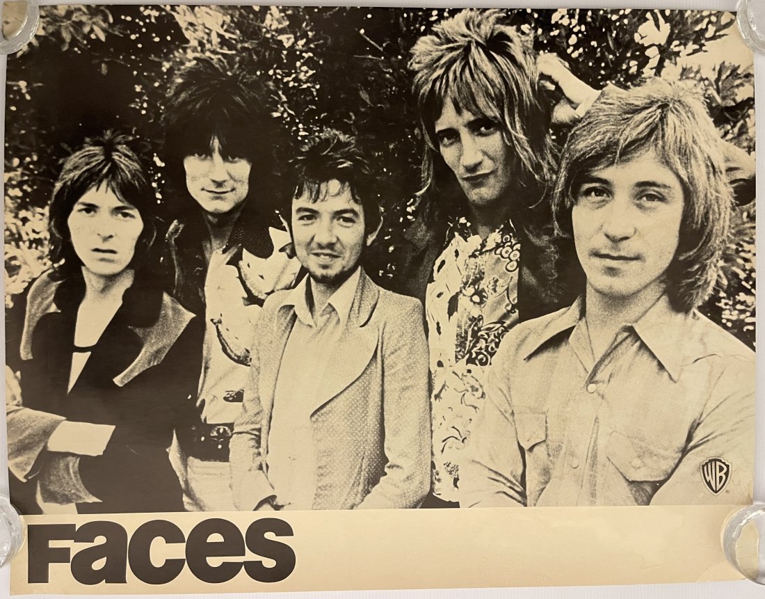 RARE - VINTAGE FACES POSTER - ROD STEWART (1 of 1)