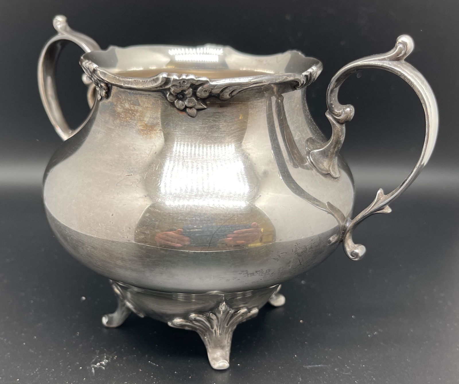 STERLING SILVER WATER PITCHER FROM REED & BARTON (1 of 5)