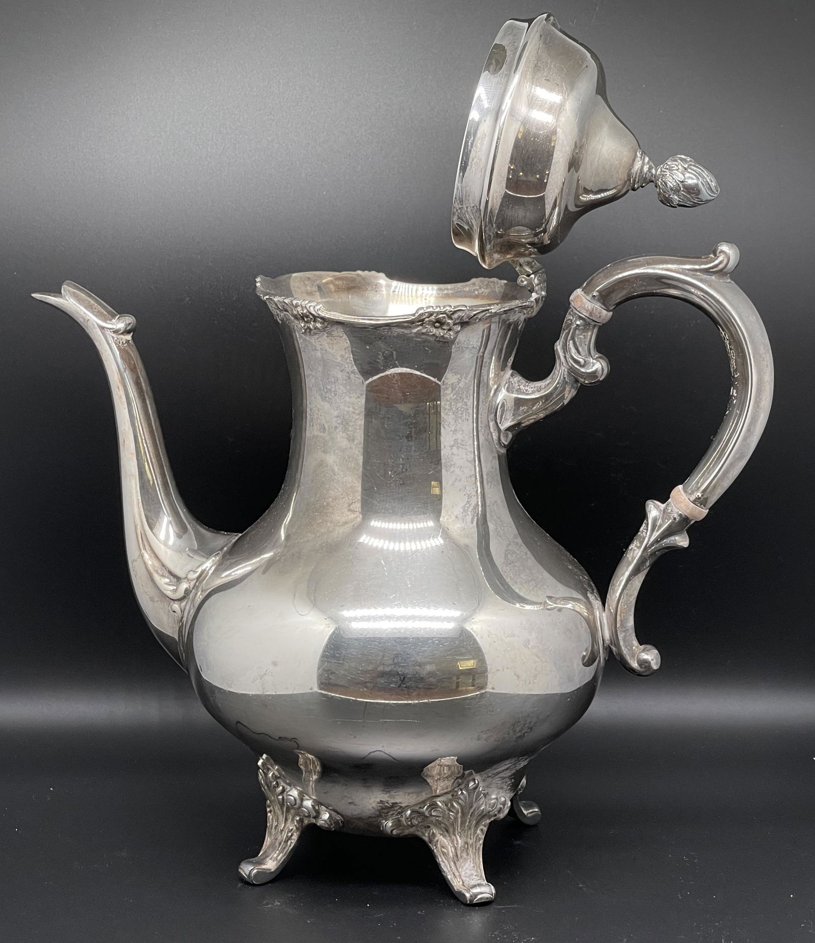 STERLING SILVER HOT TEA SERVICE FROM REED & BARTON TARA (1 of 8)