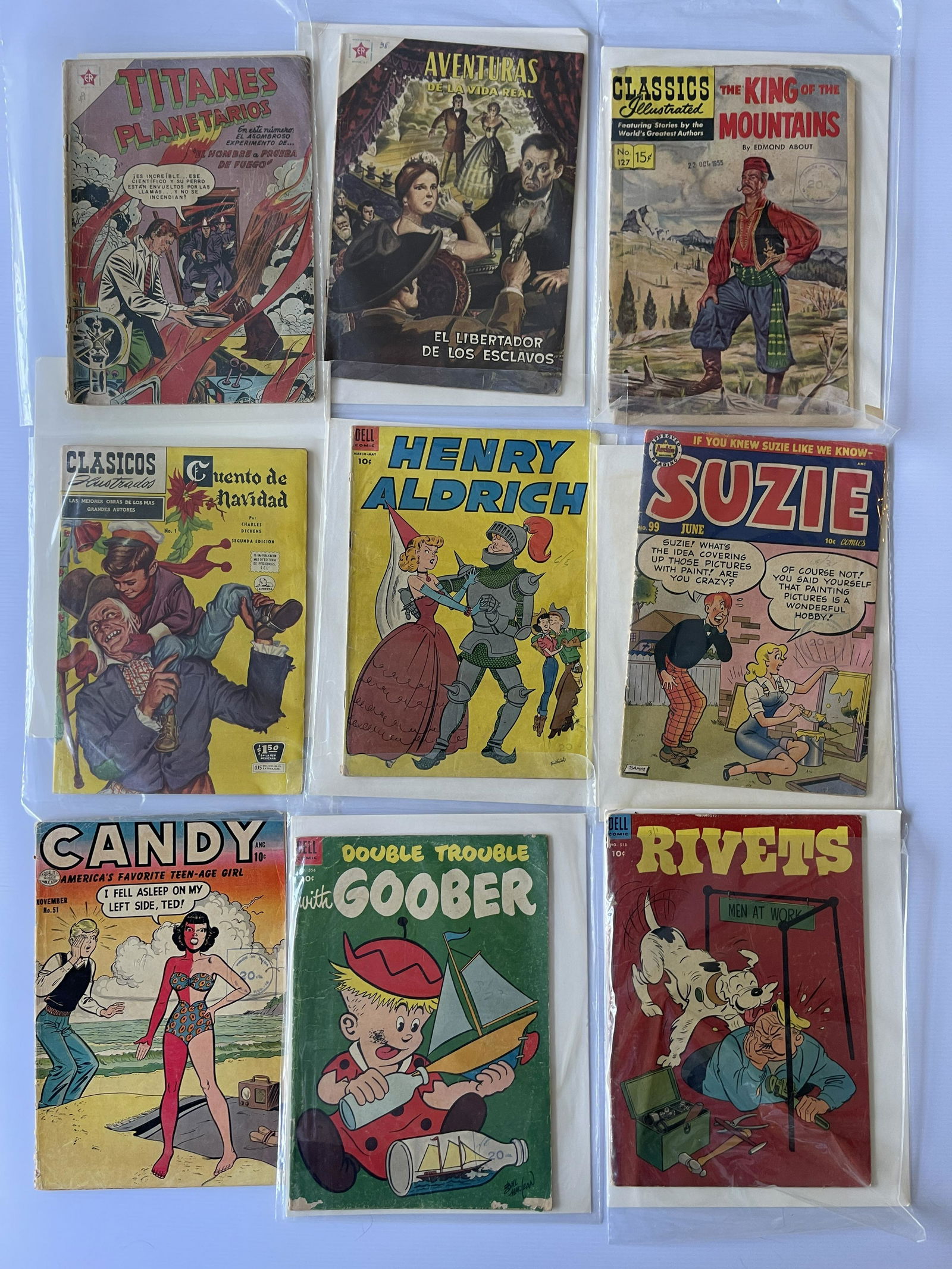 RARE SET OF VARIOUS COMICS #2 (1 of 1)