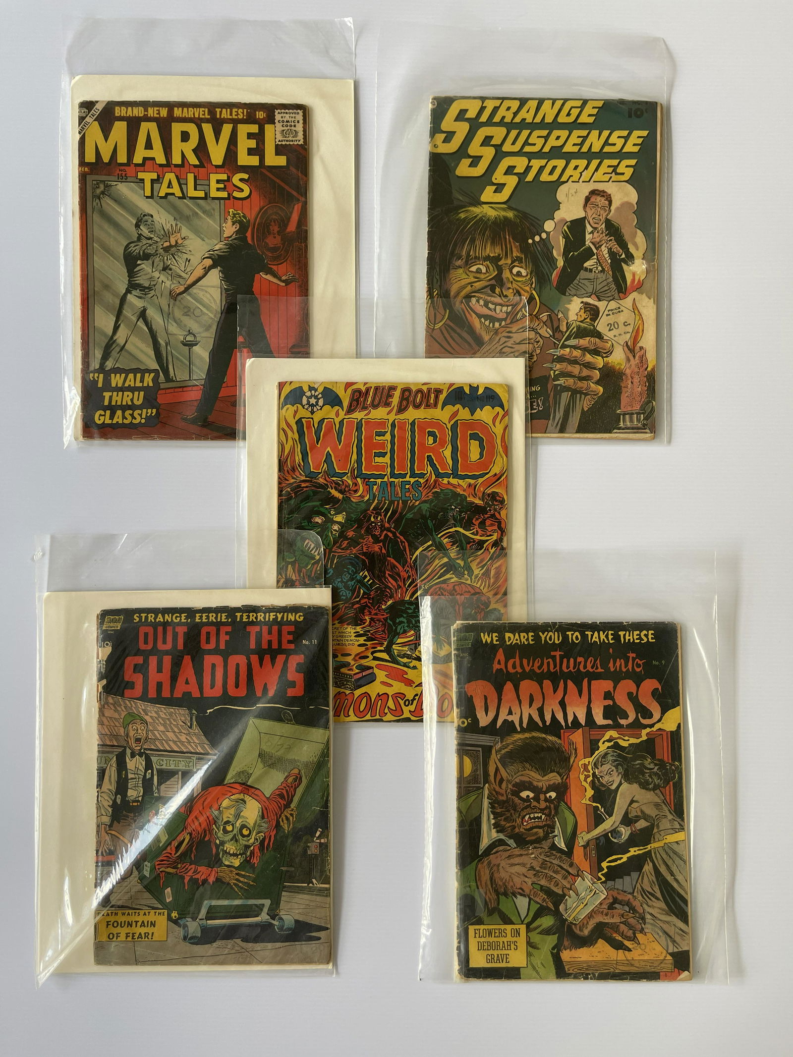 5 RARE VINTAGE COMICS (1 of 1)