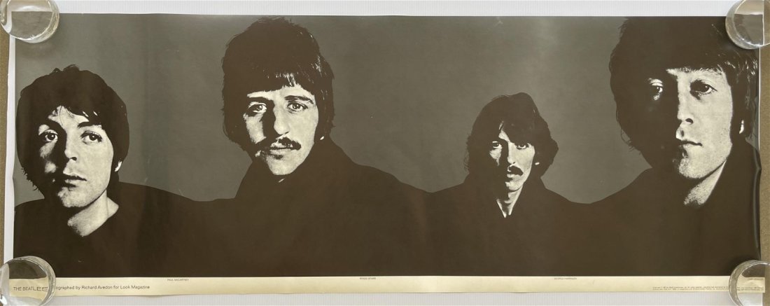 BEATLES AVEDON POSTER - LAST ONE ! (1 of 1)