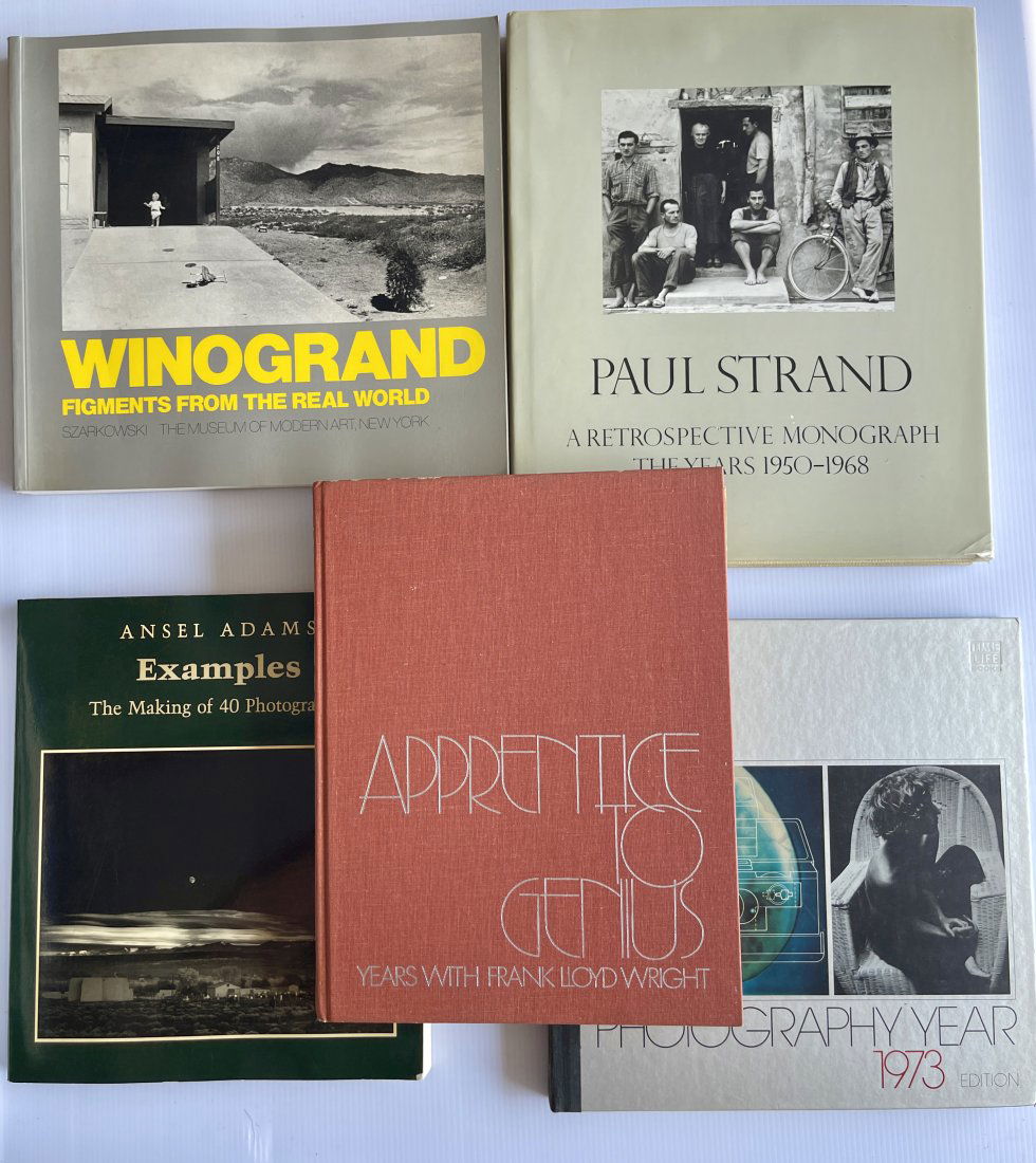 SET OF 5 PHOTOGRAPHY ART BOOKS (1 of 1)