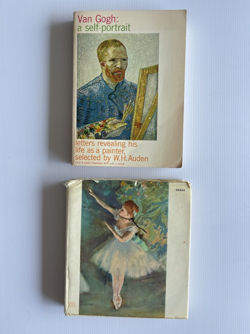 SET OF TWO ART BOOKS - VAN GOGH & DEGAS (1 of 5)