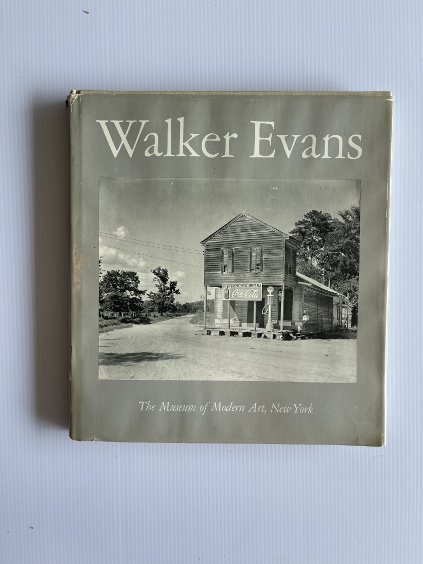 WALKER EVANS - HARDCOVER: WALKER EVANS - HARDCOVER. THE MUSEUM OF MODERN ART. NEW YORK. 1971.