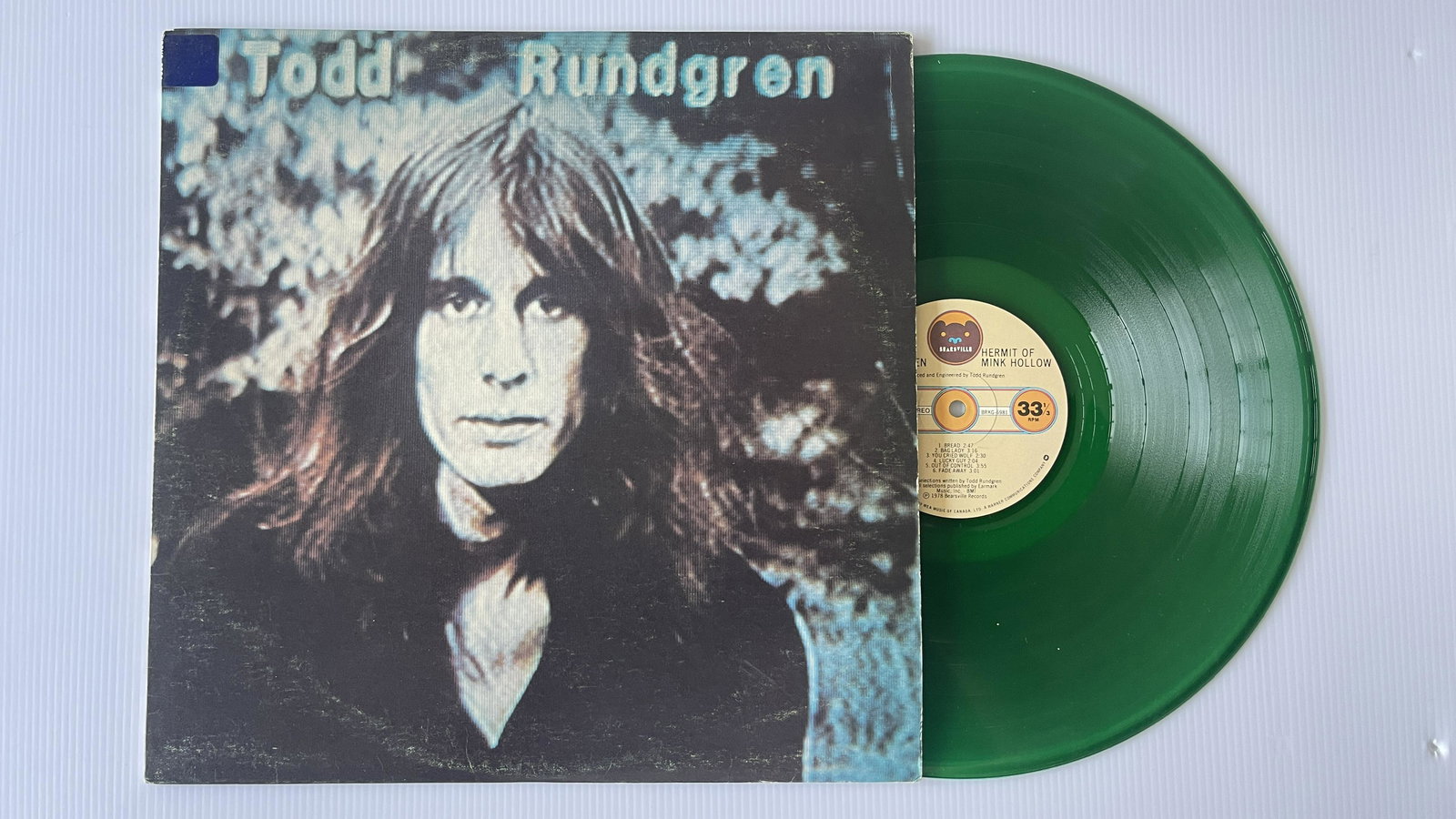 Todd Rundgren - Hermit Of Mink Hollow ON COLORED VINYL (1 of 1)