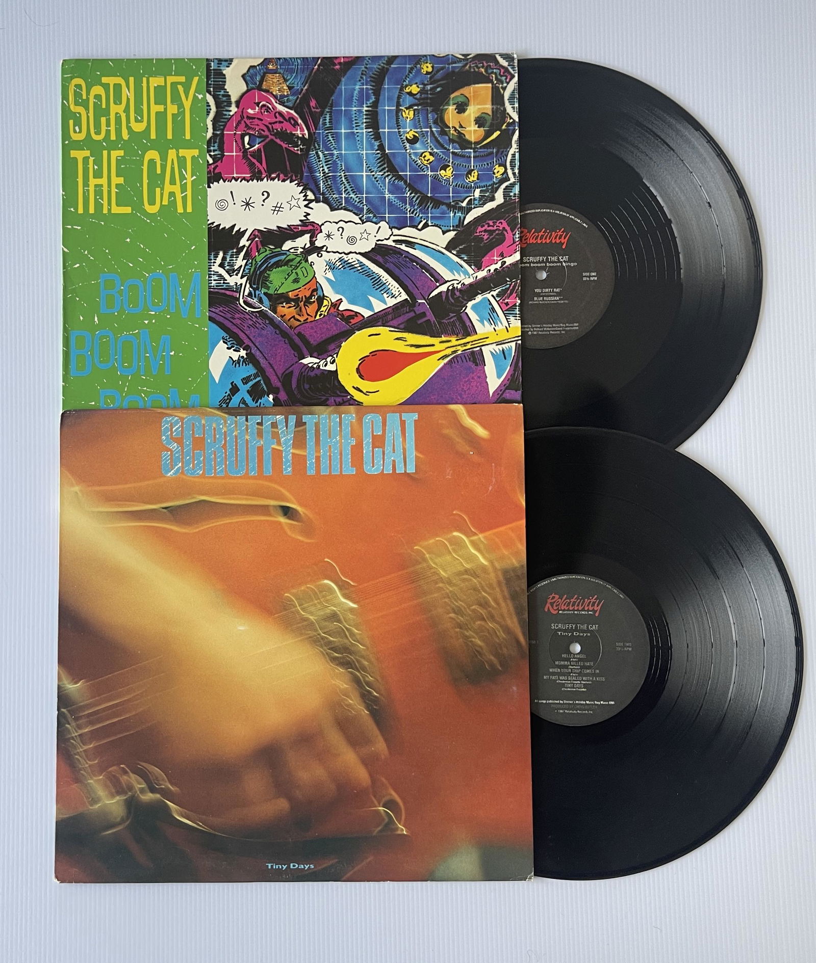 Scruffy The Cat SET WITH PROMO (1 of 1)