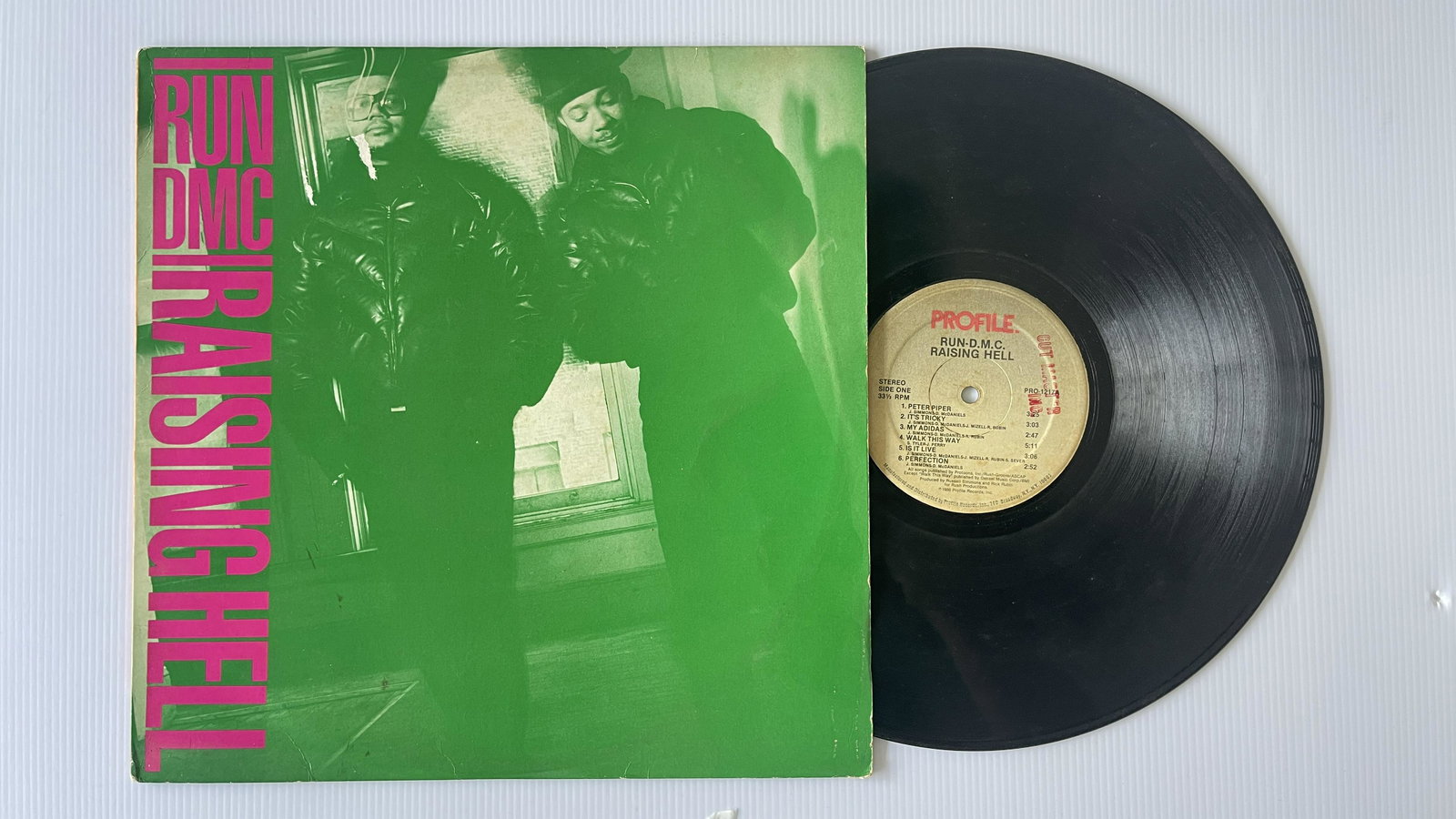 Run DMC - Raising Hell - CUT MASTER (1 of 1)