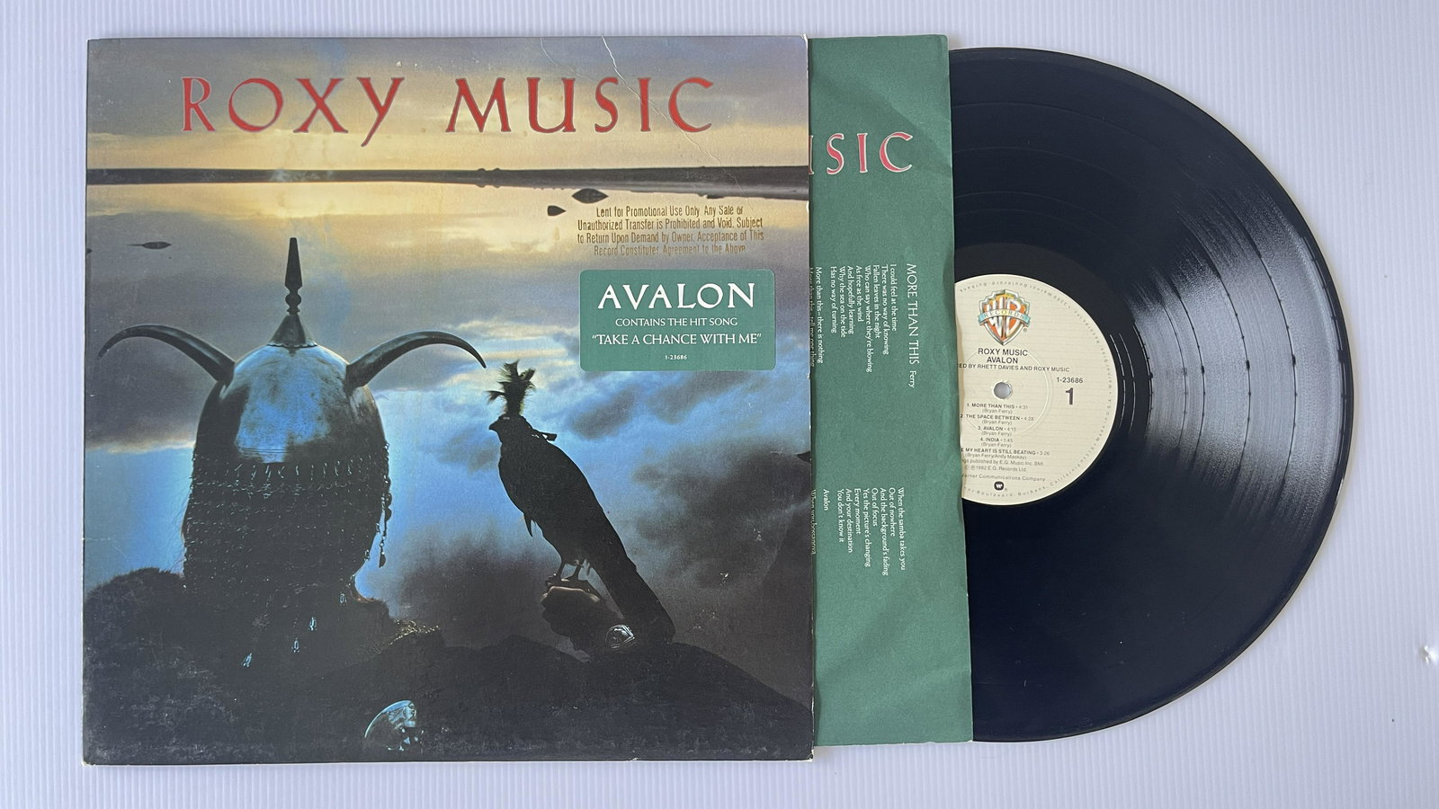 Roxy Music - Avalon PROMO (1 of 1)