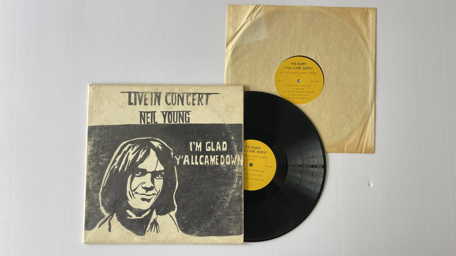 Neil Young - I'm Happy That Y'all Came Down RARE BOOTLEG (1 of 1)