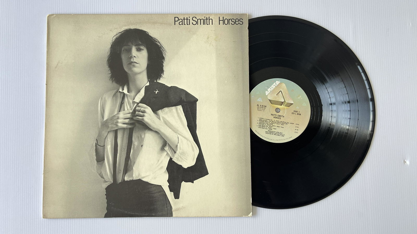 Patti Smith - Horses: Patti Smith - HorsesLabel:Arista - AL5-8158Format:Vinyl, LP, AlbumCountry:USReleased:1979Genre:RockStyle:Art Rock