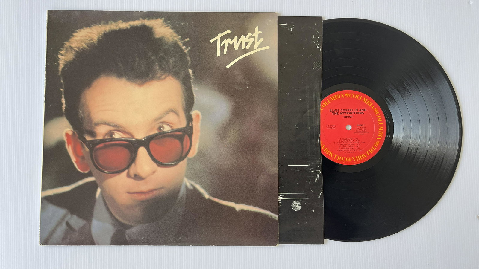 Elvis Costello And The Attractions - Trust - RARE PROMO (1 of 1)