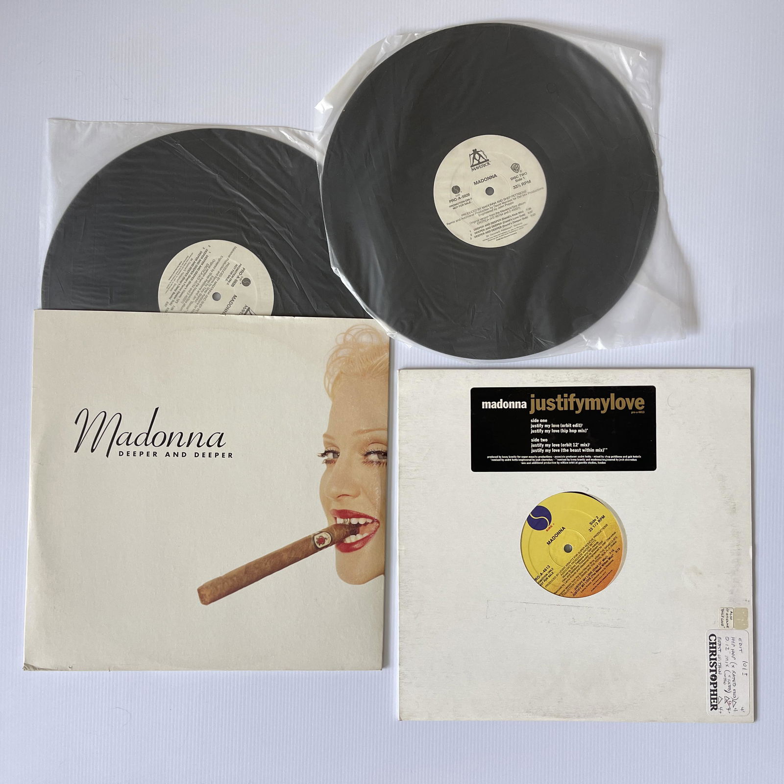 RARE  MADONNA SET - Deeper And Deeper -  PROMO (1 of 1)