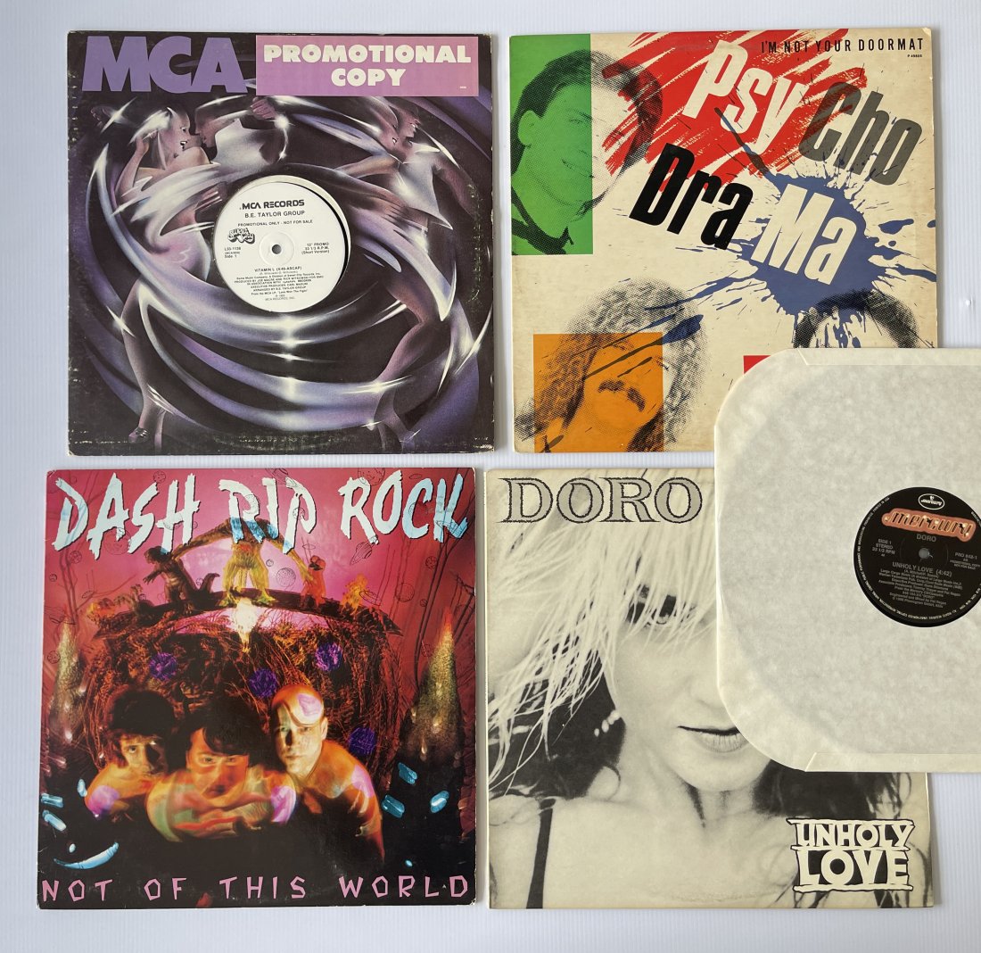 Doro â€“ Unholy Love AND MORE: B.E. Taylor Group â€“ Vitamin L - PROMO Psychodrama (2) â€“ I'm Not Your Doormat Dash Rip Rock â€“ Not Of This World Doro â€“ Unholy Love ($15 - $75 VALUE) Label:Mercury â€“ P