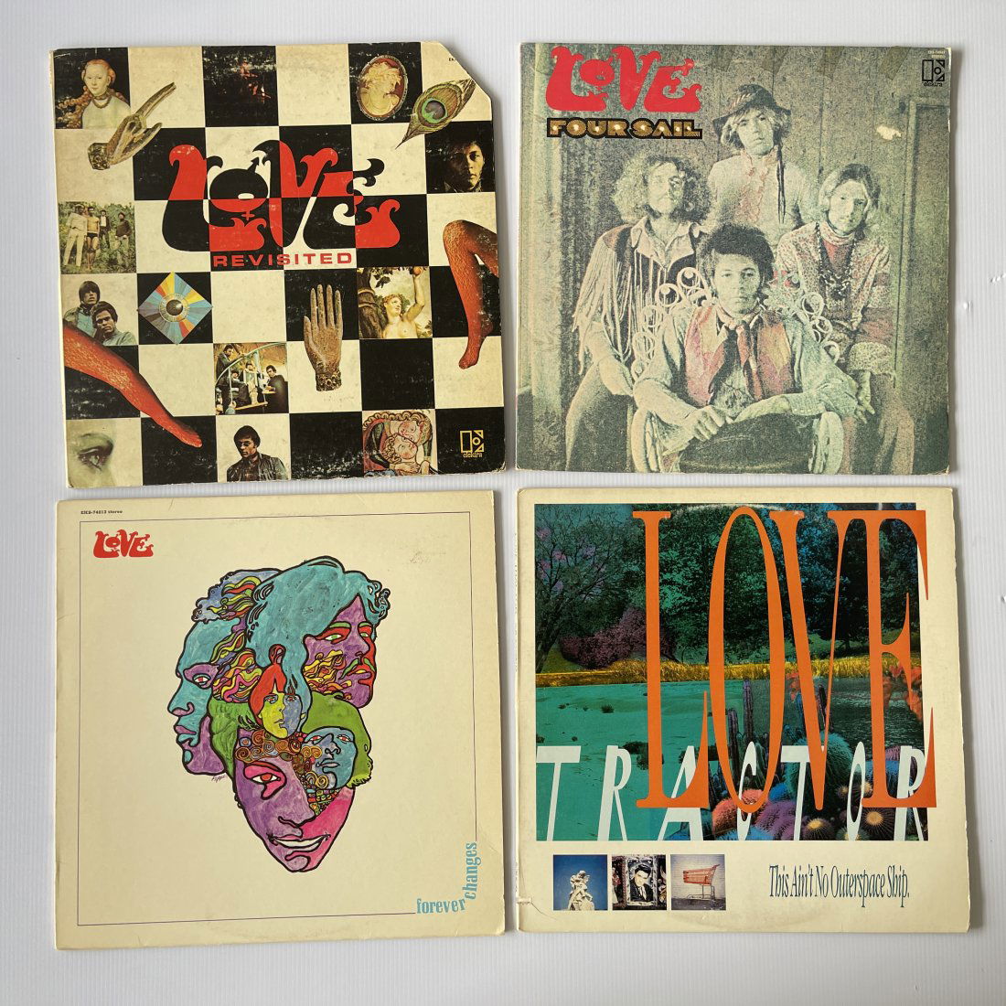 THE LOVE - SET OF 4 ALBUMS (1 of 1)