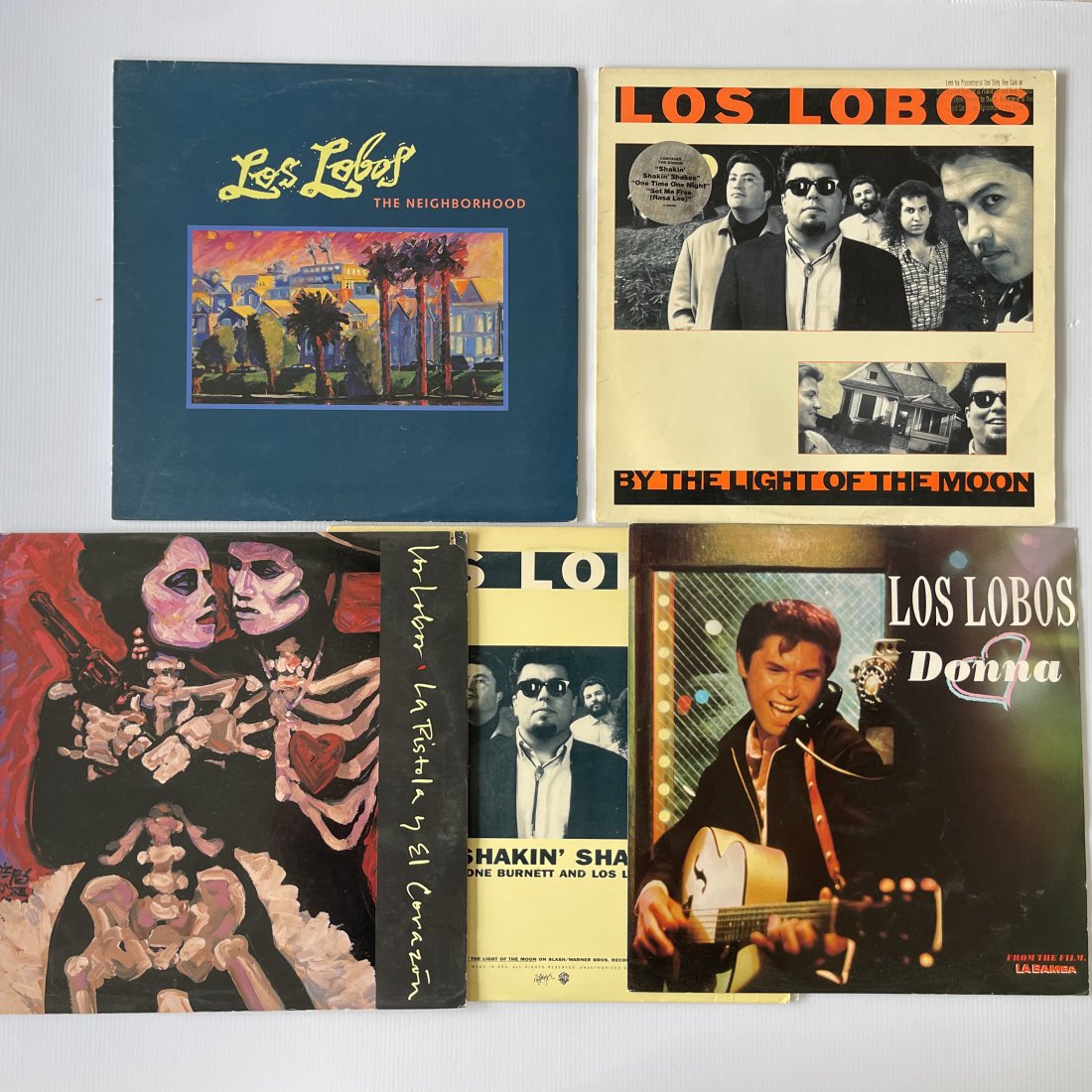 LOS LOBOS SET #2 OF 5 ALBUMS (1 of 1)