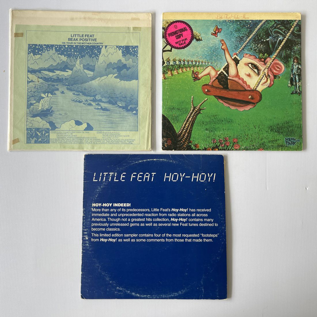 Little Feat SET OF 3 ALBUMS WITH BOOTLEG (1 of 1)