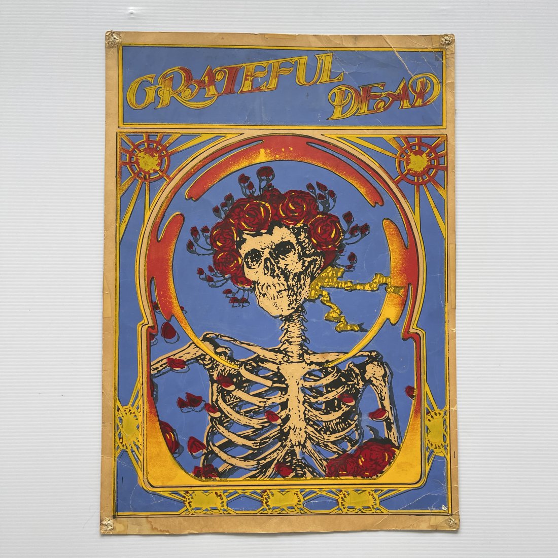 RARE GRATEFUL DEAD BERTHA SCREEN PRINT (1 of 1)