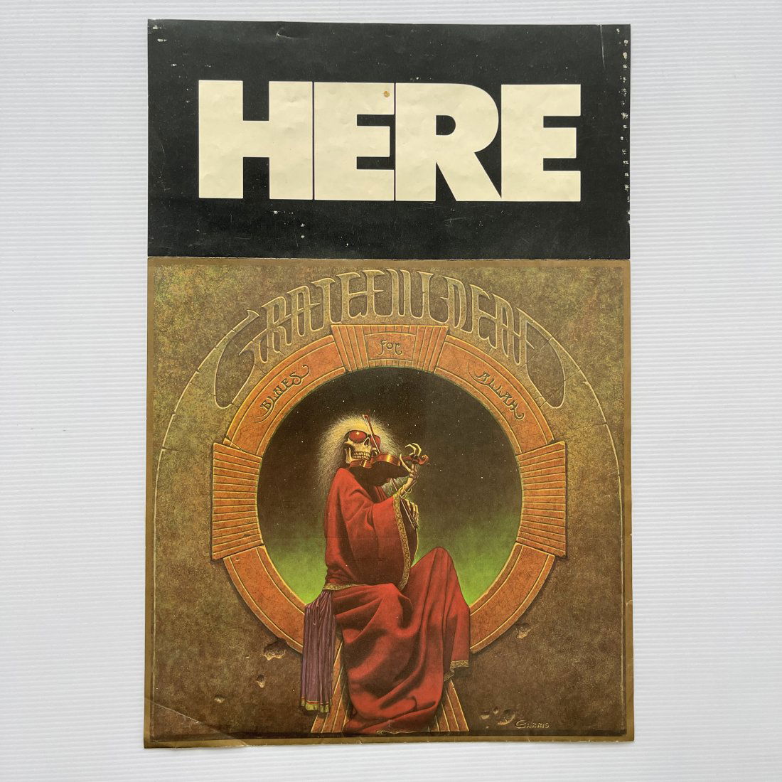 GRATEFUL DEAD RARE RECORD STORE PROMO (1 of 1)