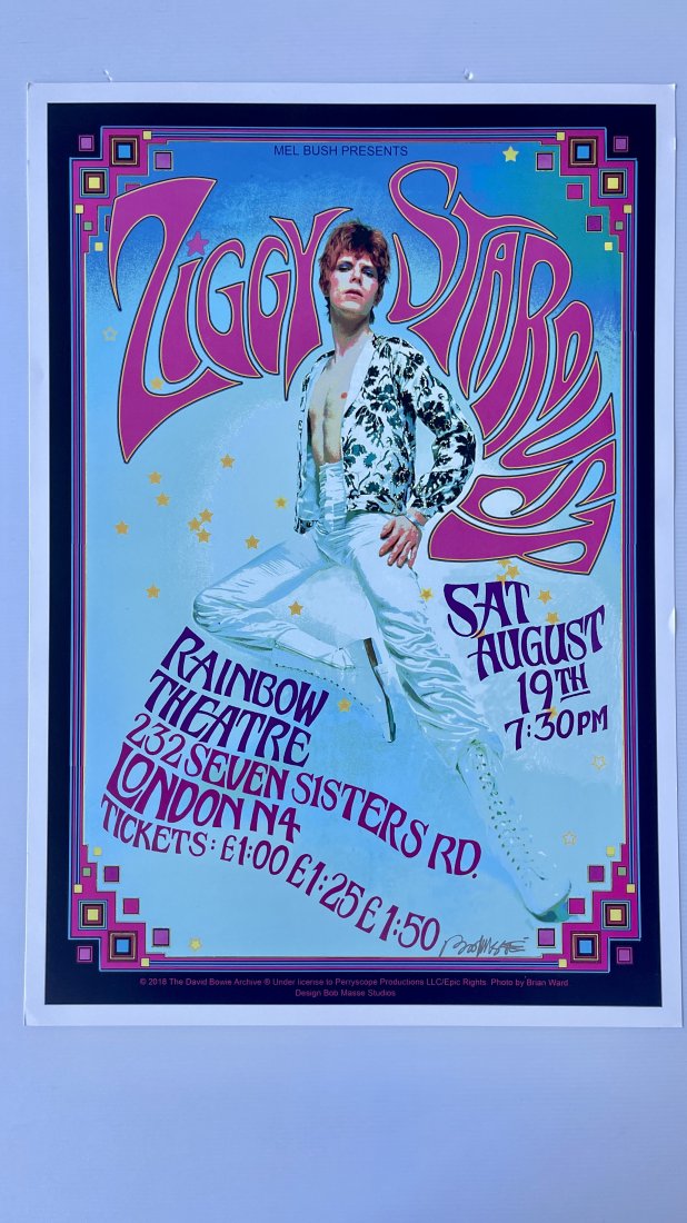 ZIGGY STARTDUST - by BOB MASSE - SIGNED (1 of 1)