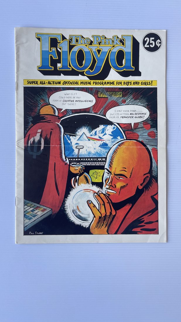 Pink Floyd Original 1974 Comic Book Tour Program (1 of 1)
