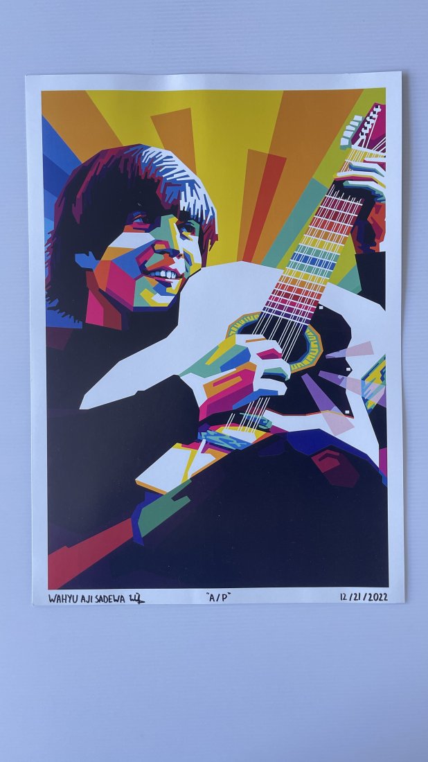 JOHN LENNON - BY WPAP ARTIST Wahyu Aji Sedawa: PashCo is an exclusive artist representative for artist Wahyu Aji Sedawa. Many of these have never before been offered for sale in the US!! The art form is called WPAP - and is a new form of art that