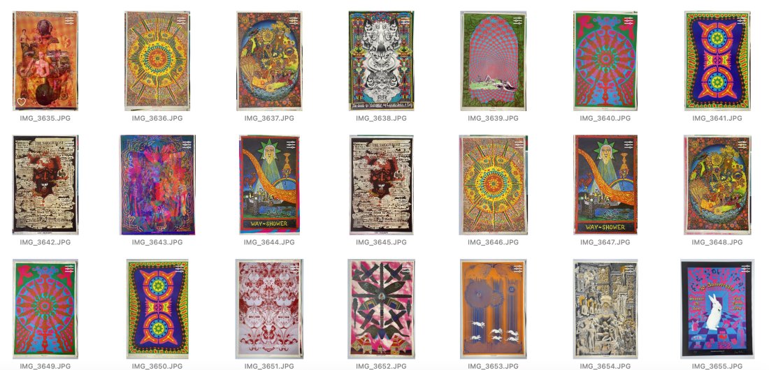 DEALER LOT - EAST TOTEM WEST SET of 10 POSTERS (1 of 1)