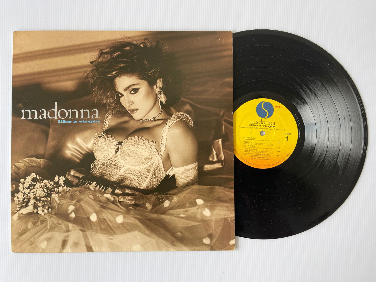Madonna Like A Virgin 1984 Promotional Poster