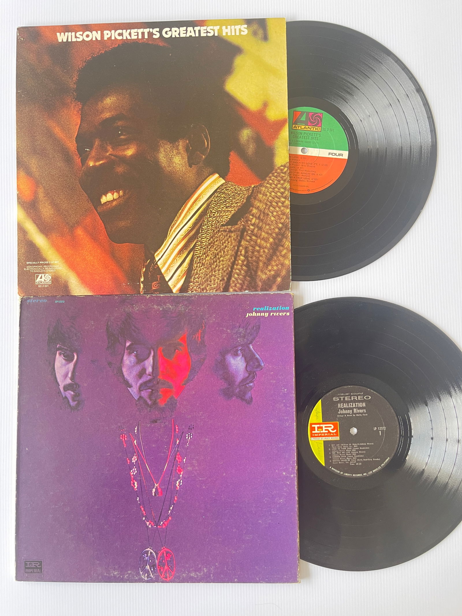 Wilson Pickett and Johnny Rivers SET (1 of 1)