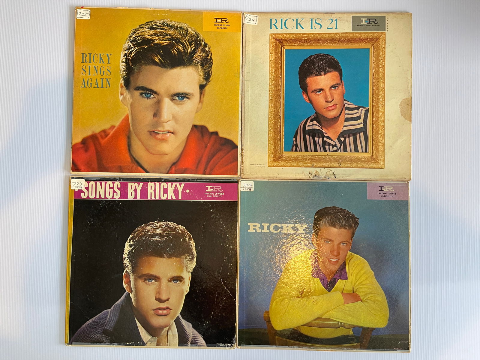 RICKY NELSON SET OF 4 ALBUMS #3 (1 of 1)