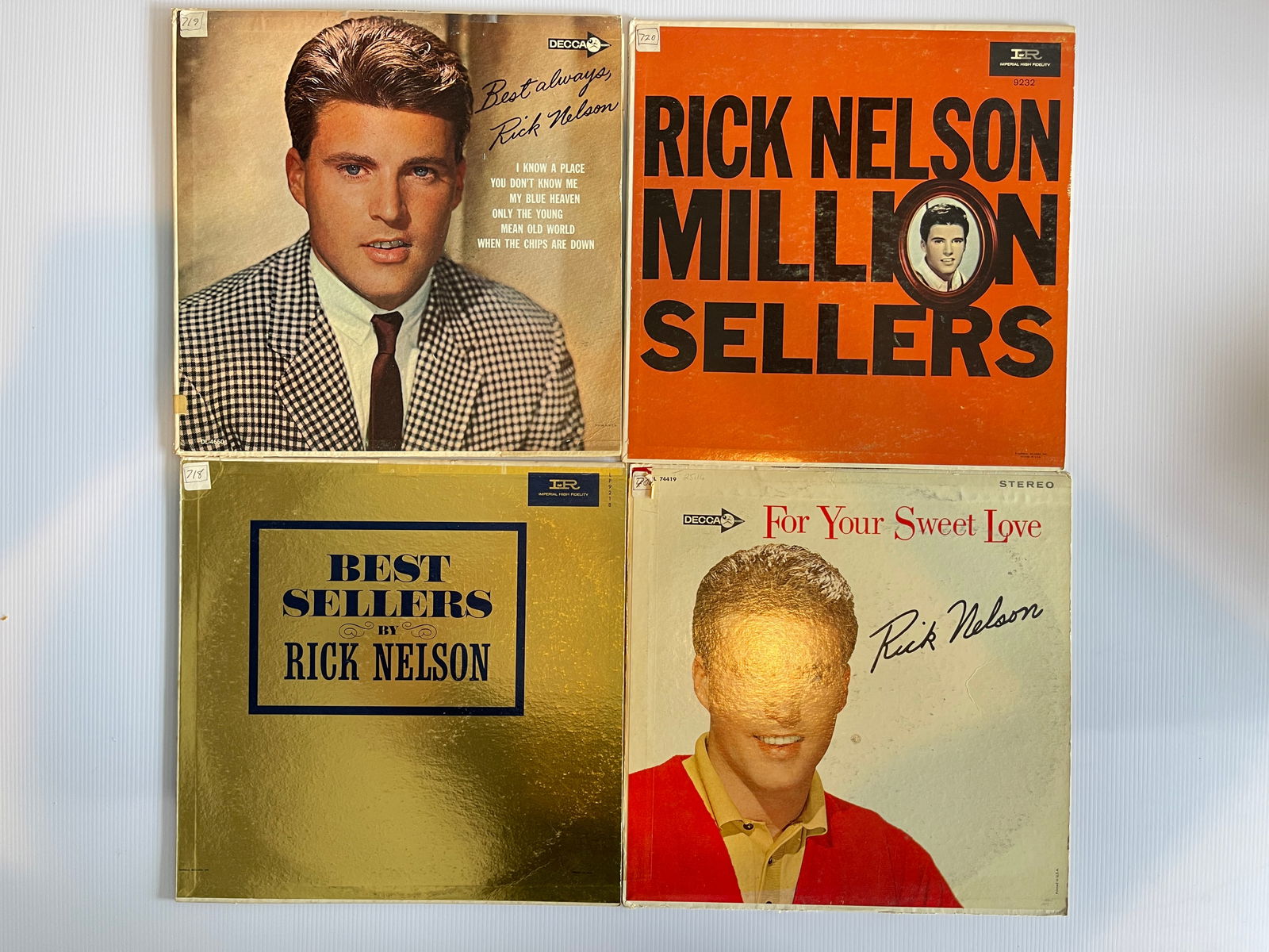 RICKY NELSON SET OF 4 ALBUMS #6 (1 of 1)