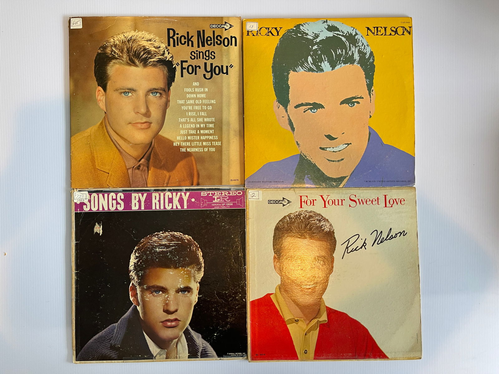 RICKY NELSON SET OF 4 ALBUMS #7 (1 of 1)