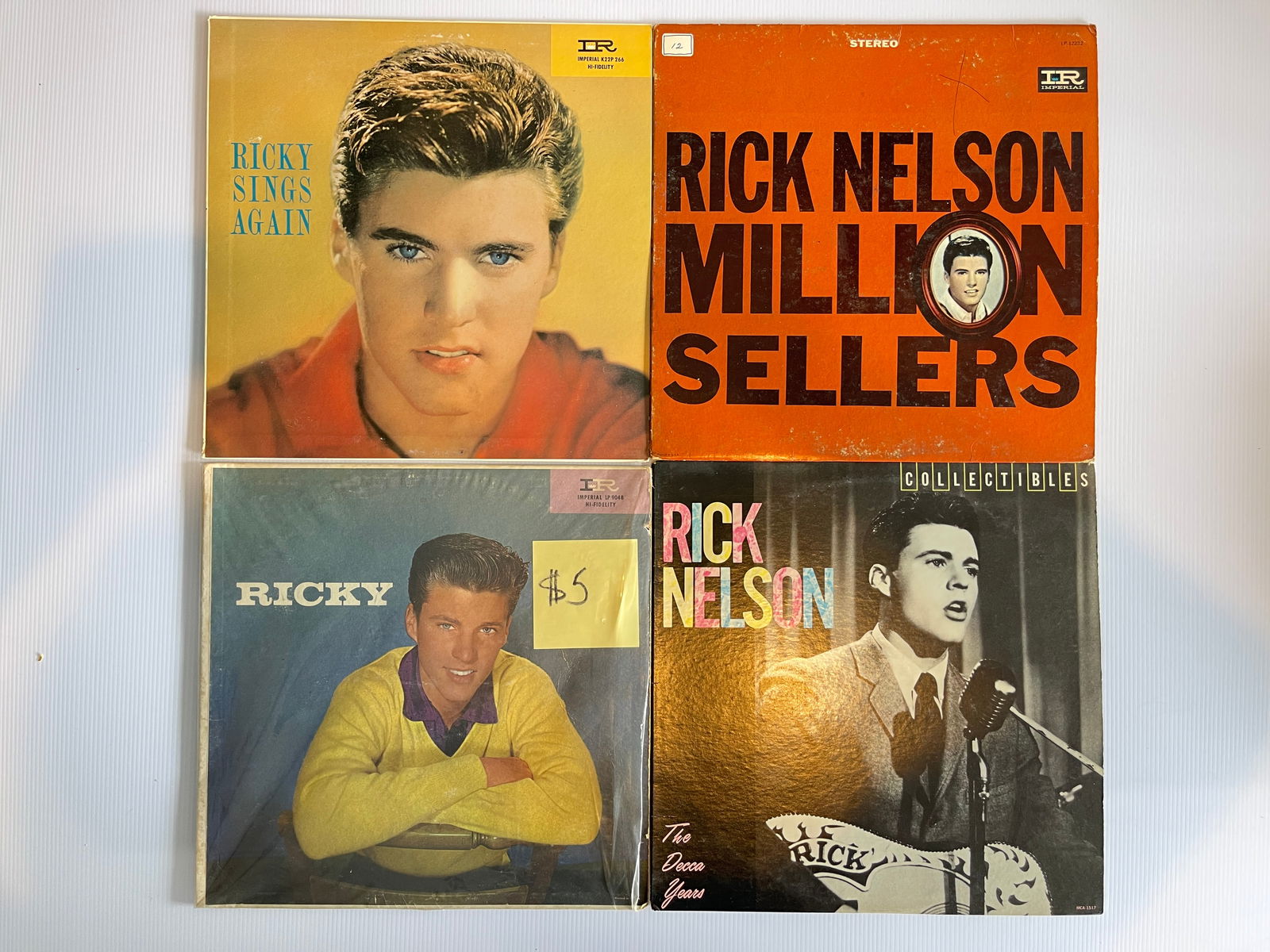 RICKY NELSON SET OF 4 ALBUMS #8 (1 of 1)