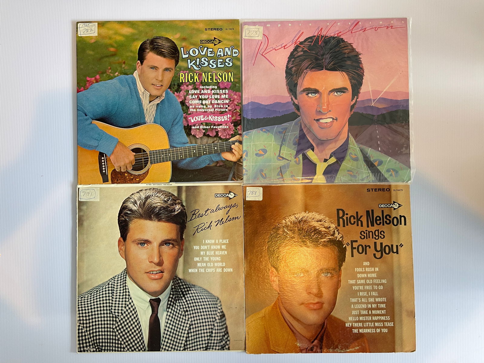 RICKY NELSON SET OF 4 ALBUMS #12 (1 of 1)