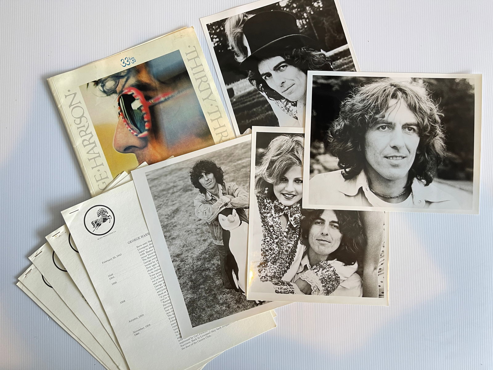 RARE GEORGE HARRISON PRESS KIT (1 of 1)