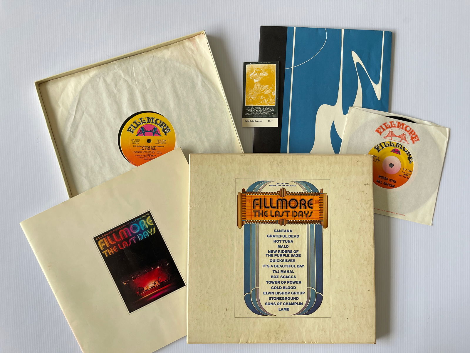 Fillmore - The Last Days BOX SET WITH ALL INSERTS (1 of 1)