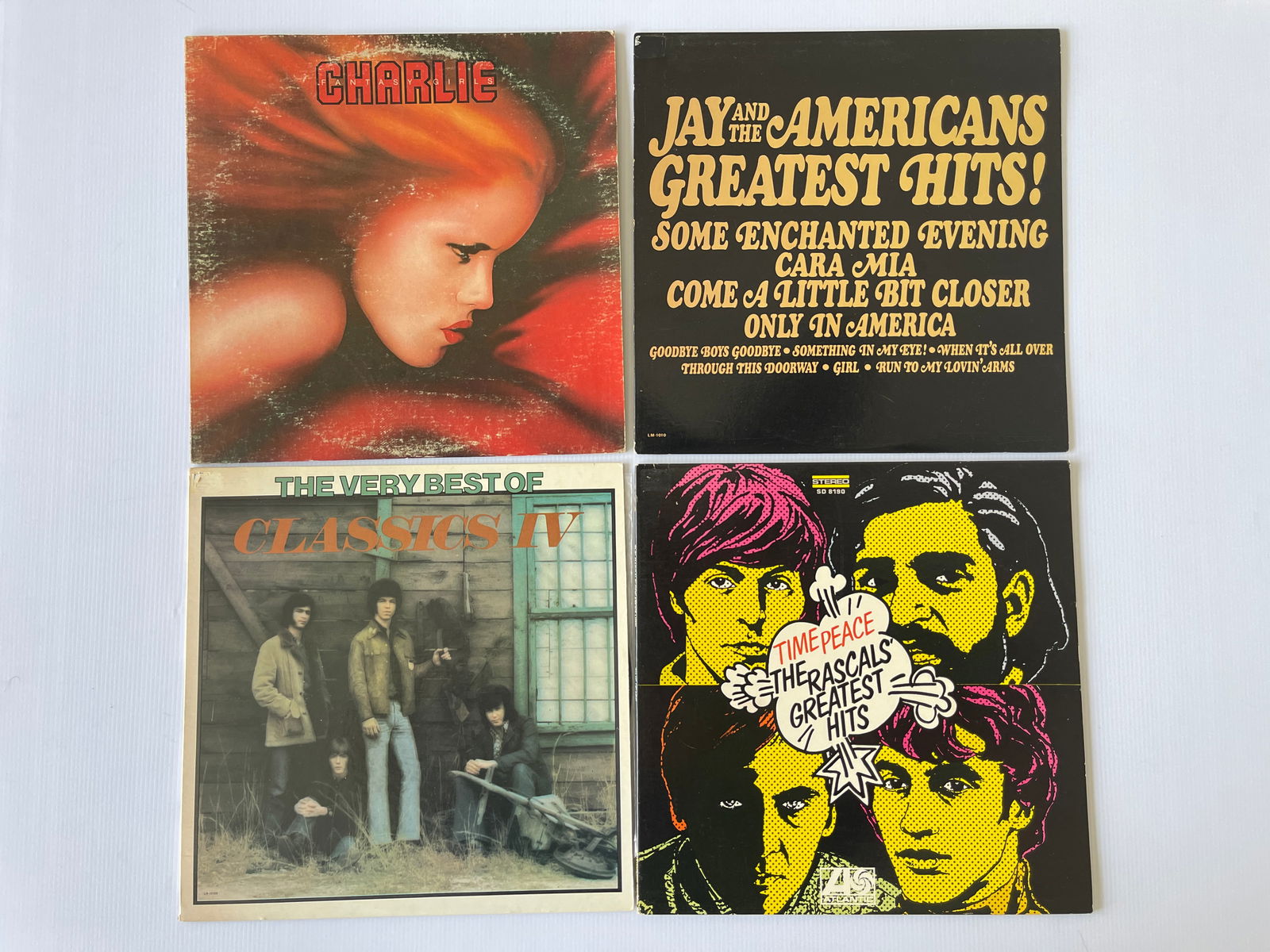 ROCK SET of 4 ALBUMS ! (1 of 1)