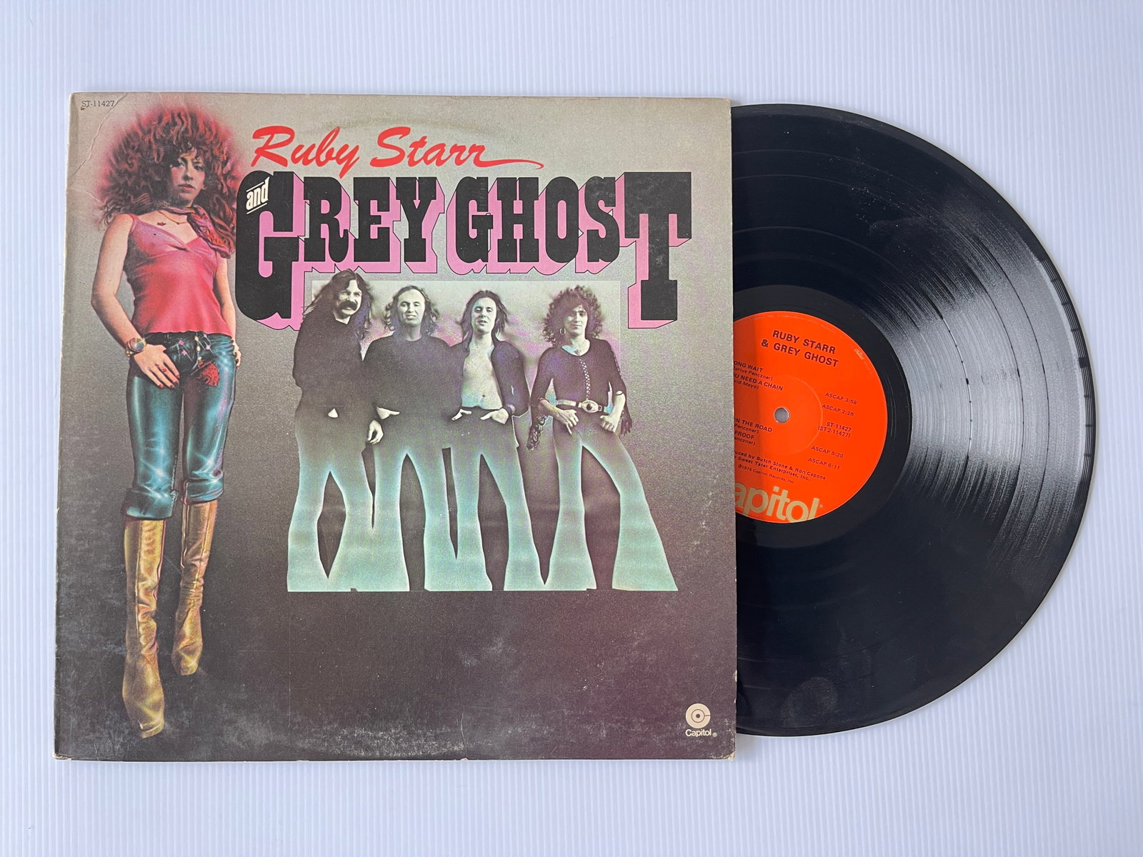 Ruby Starr And Grey Ghost: Ruby Starr And Grey Ghost - Ruby Starr And Grey Ghost Label: Capitol Records - ST-11427 Format: Vinyl, LP, Album Country: US Released: 1975. Rudy Starr was an American rock and soul singer and a recor