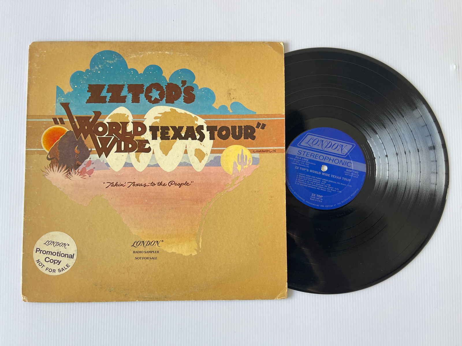 ZZ Top - ZZ Top's World Wide Texas Tour - PROMO (1 of 1)