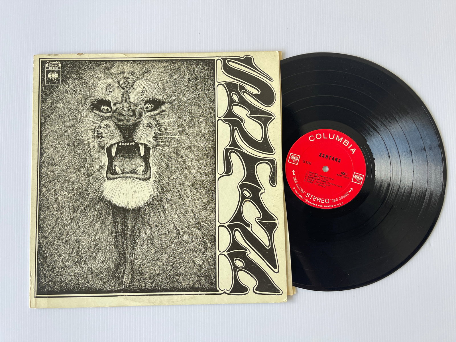 Santana - Santana: Santana - Santana Label: Columbia - CS 9781 Format: Vinyl, LP, Album, Stereo