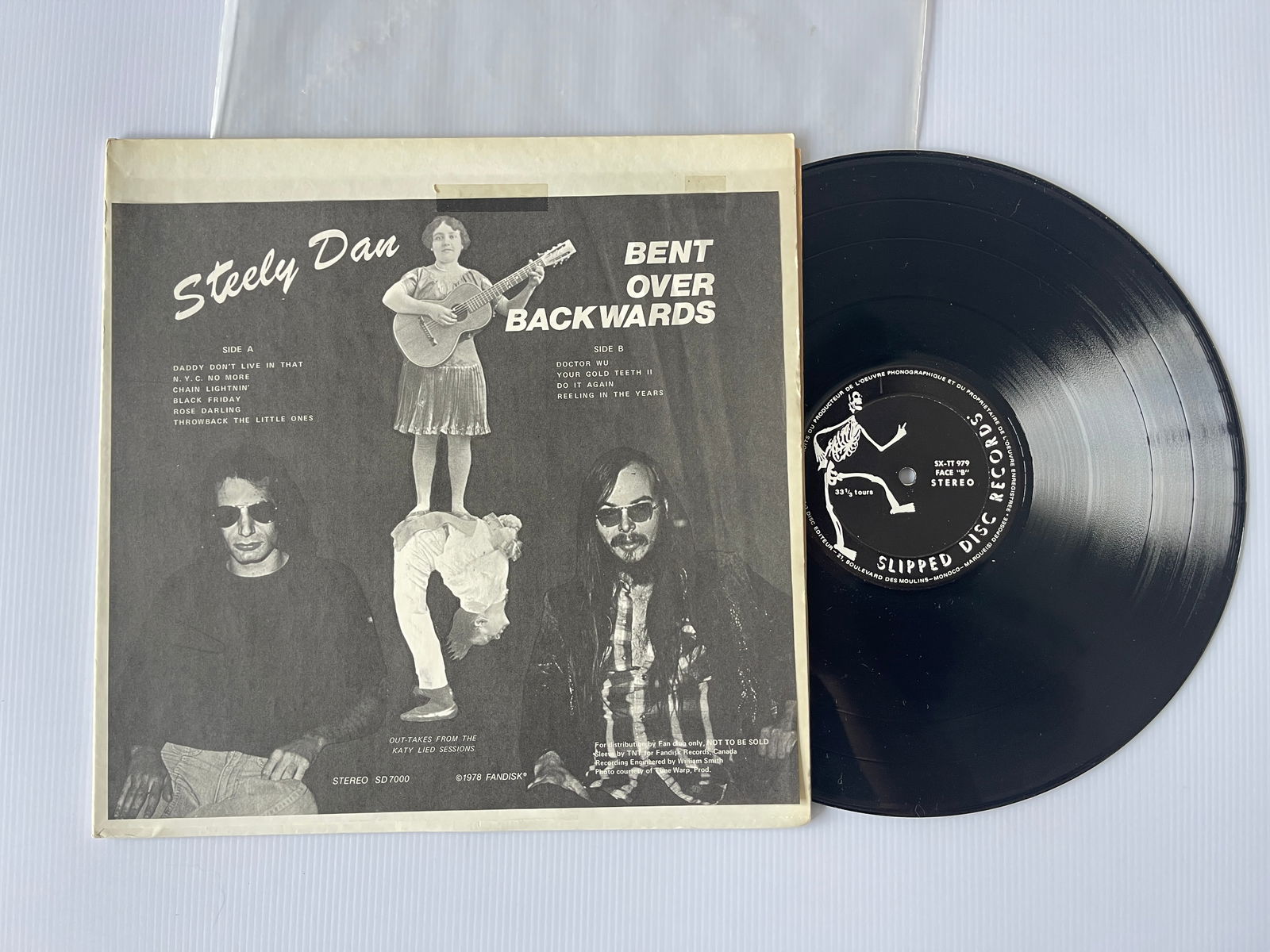 Steely Dan - Bent Over Backwards - rare BOOTLEG (1 of 1)