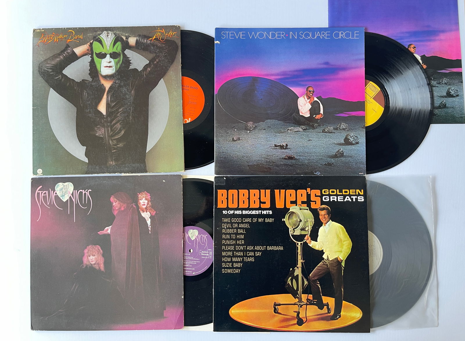 SET OF 4 ROCK RECORDS WITH STEVE MILLER (1 of 1)