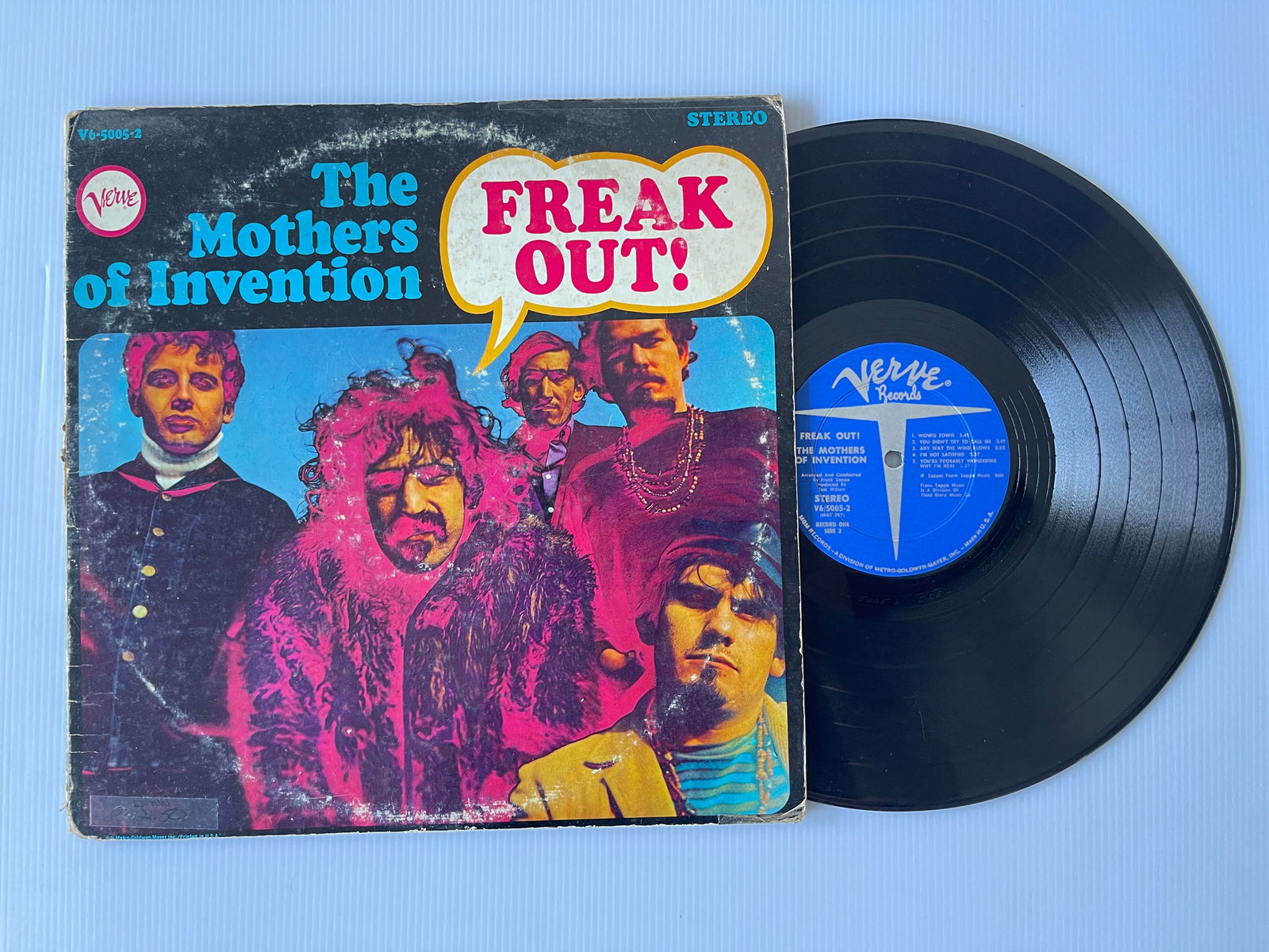 The Mothers Of Invention â€“ Freak Out!: The Mothers Of Invention â€“ Freak Out!Label: Verve Records â€“ V6-5005-2, Verve Records â€“ V6/5005-2Format: 2 x Vinyl,