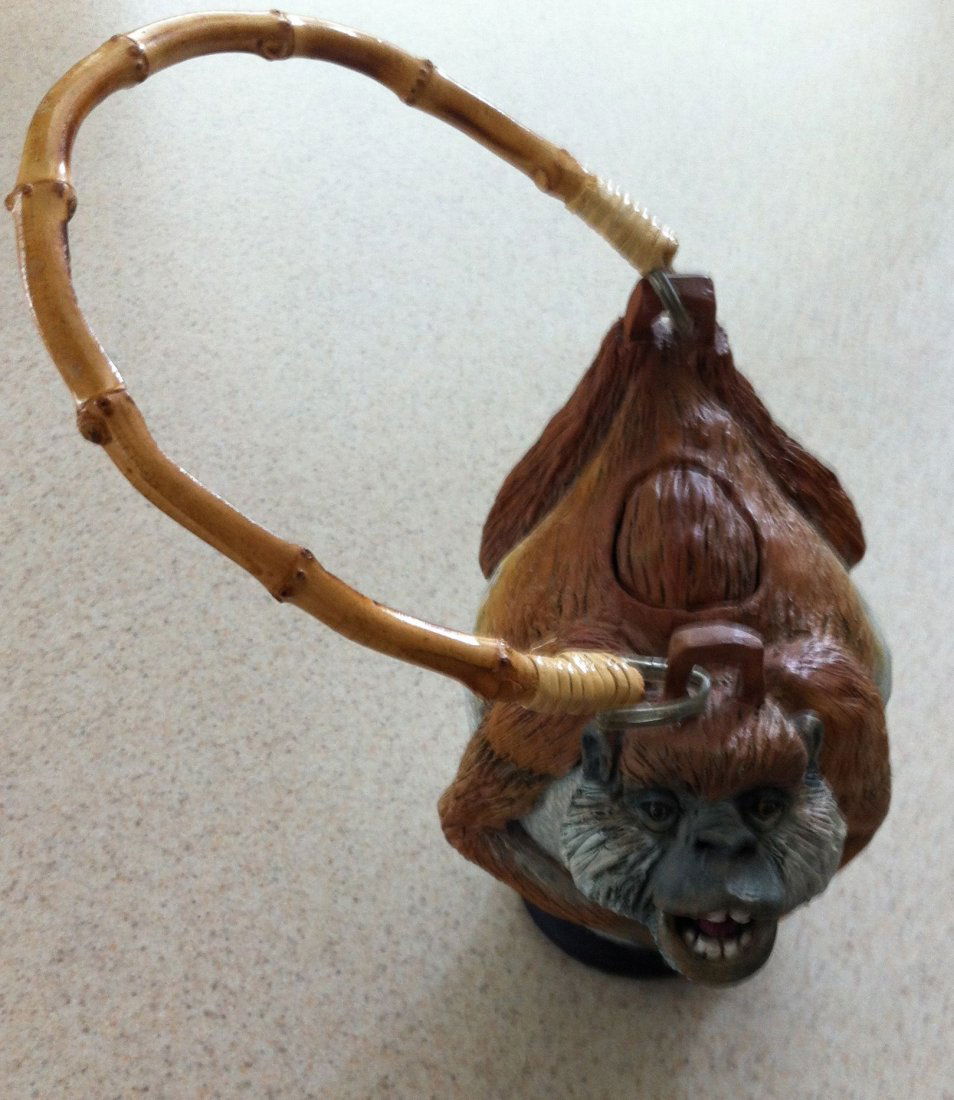 Jef Raasch Monkey Tea Pot - One of a kind: VINTAGE AND RARE - Jef Raasch Monkey Tea Pot - One of a kind. Jef's art is know worldwide. His unique vases, tables and sculptures are all one of a kind. Here is the well known MONKEY TEA POT. Directl