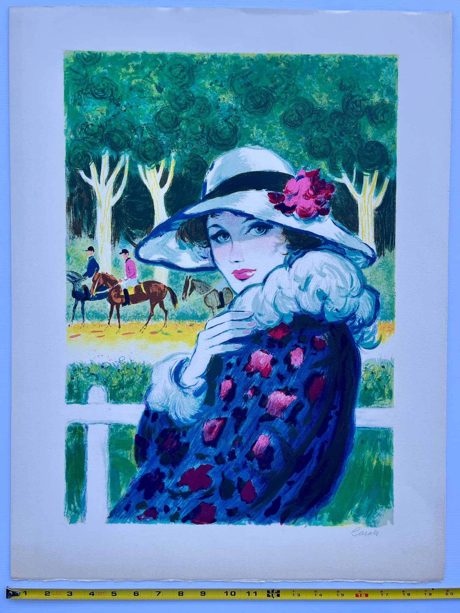 Amadeu Casals Pon, Lady At The Races (1 of 2)