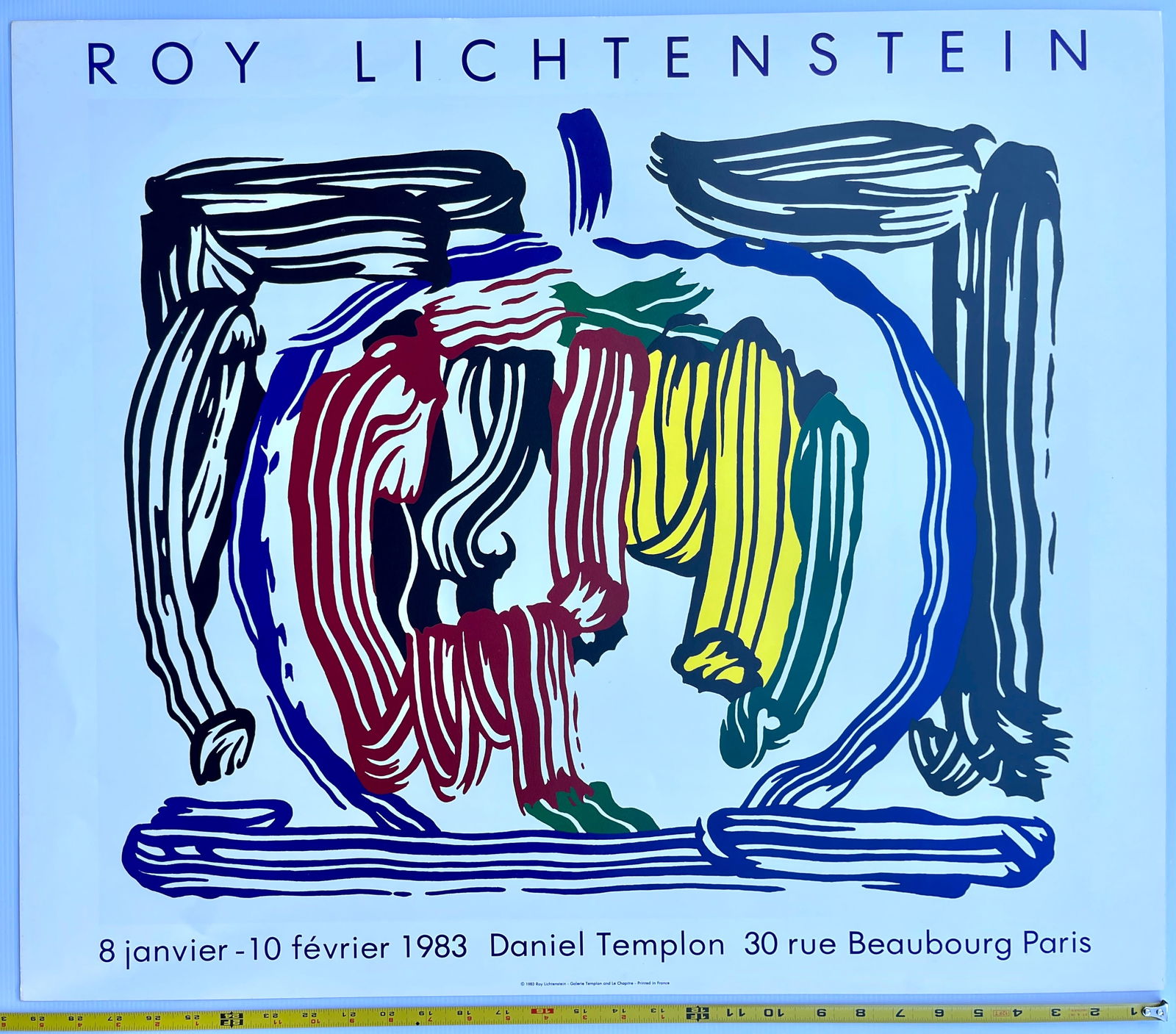 ROY LICHTENSTEIN - APPLE 1983 (1 of 2)