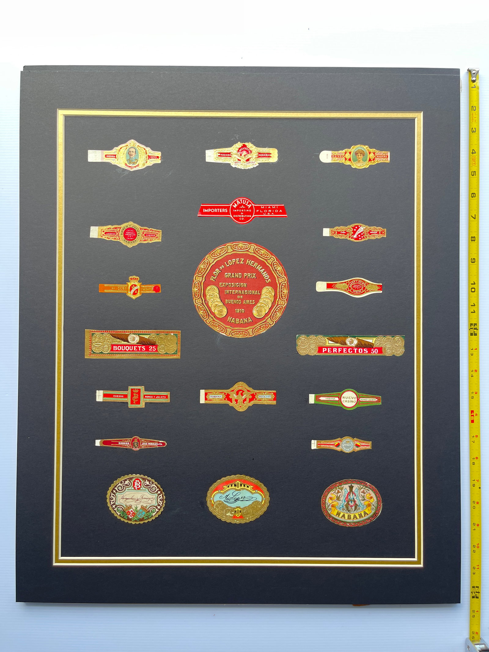 100+ YEAR OLD CIGAR LABEL ART #1 (1 of 2)