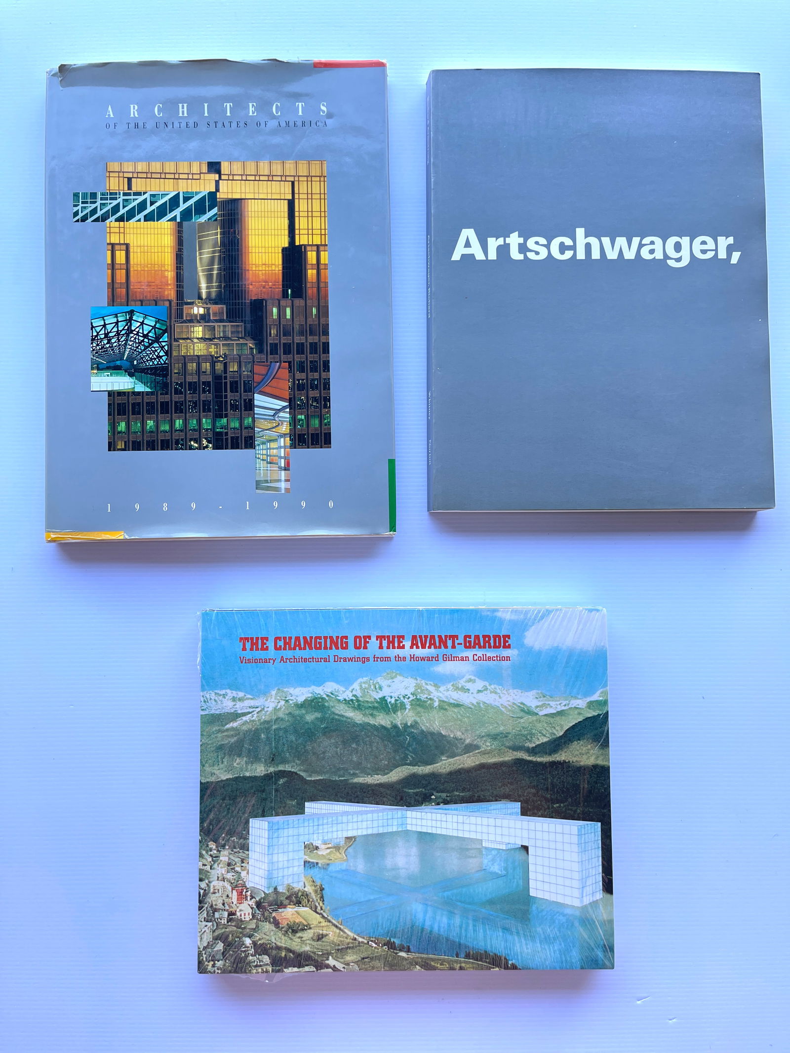 THREE ART BOOKS WITH ARCHITECTURE THEMES (1 of 1)